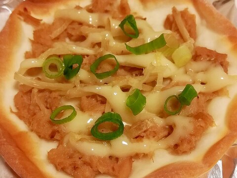 餃子の皮で★ツナと生姜のマヨネーズ焼き